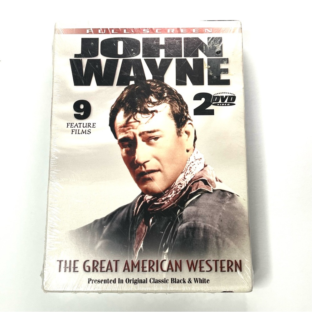 John Wayne 2 dvd set The Great American Western (2003) New in original packaging